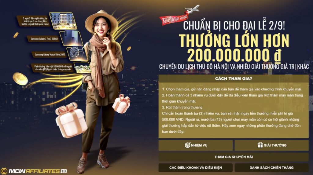 Điều Gì Làm Nên Sức Hút Của Khuyến Mãi 2/9 MCW?