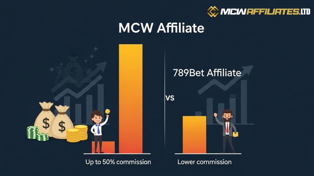 So sánh chi tiết về Tỷ lệ hoa hồng MCW và Chính sách 789Bet