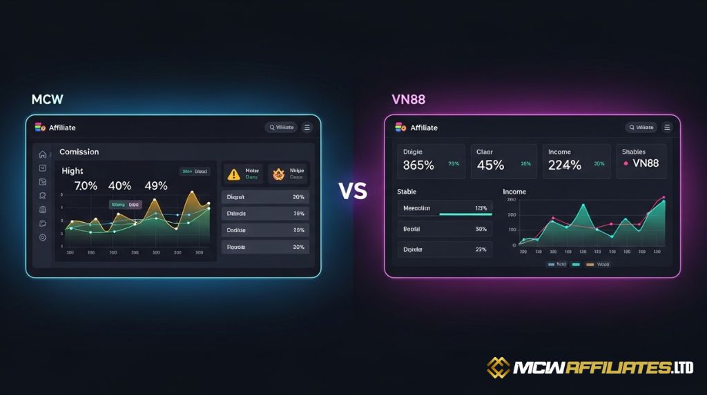 So sánh hoa hồng MCW và VN88